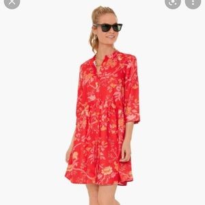 Tuckernuck vida de las Flores shirt dress L